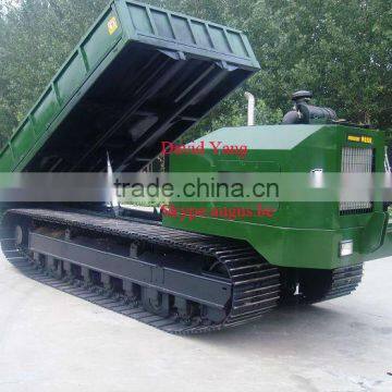 full rubber tracked carrier tracked dumper