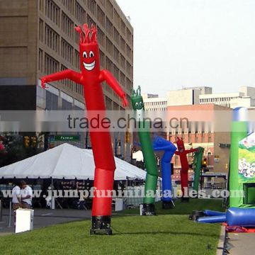 In Stock inflatable dancer tube,one leg Sky tube for advertising 2016 hire Air dancers