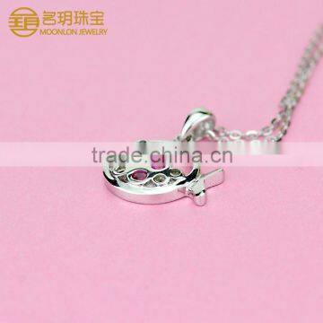 Hot Sale Popular Fish Jewelry With Colorful Gemstones Necklace Pendants photo-5