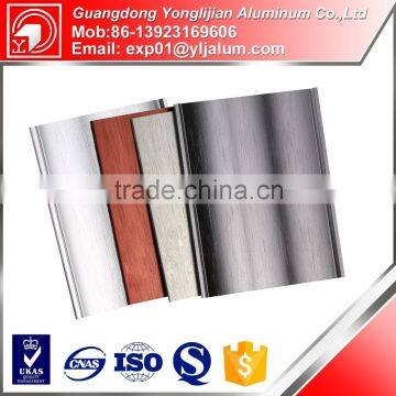 Beautiful brushed finish colorful aluminum profile for furniture with excellent design