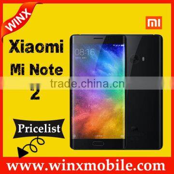 Best selling 5.7 inch Xiaomi MI Note 2 64GB ROM 4GB RAM 3D Glass touch screen phone