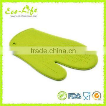 Perfect FDA LFGB 2 Fingered Grilling Oven Silicone Glove BBQ Mitt photo-3