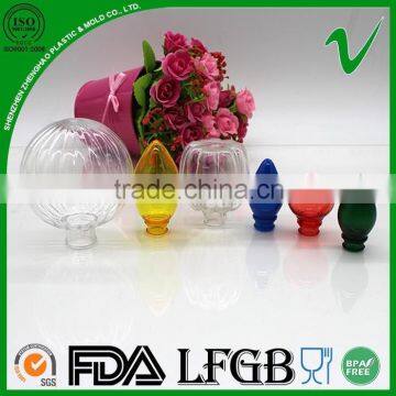 Mini Colorful Ball Shape Plastic Christmas Candy Jar Wholesale