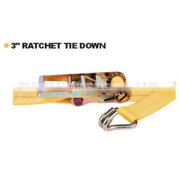 2" Ratchet Tie Down ,Cargo Lashing, China manufacturer high quality good price