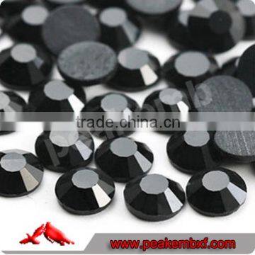 Sparking Black Loose Stones in Bulk for Clothes Decoration