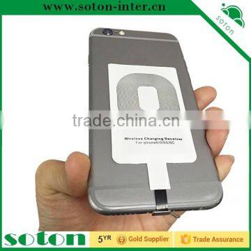 5V output 850mA charging current qi wireless charger receiver for galaxy s5 mini size