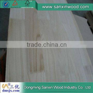 China Paulownia Wood Timber Finger Jointed Board