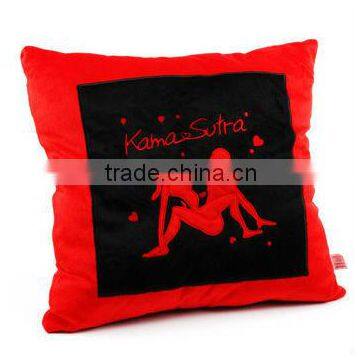 Love Cushion,reddish black