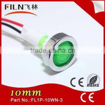 220VAC 10mm Screw Thread Led Indicator Light With Metal Nut Filn New Product photo-5