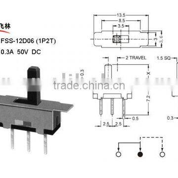 Slide Switch FSS-12D06