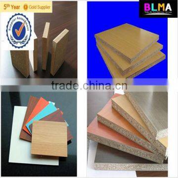 18mm melamine faced chipboards from China factory