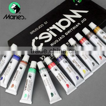 Marie's 12ml 12colors oil colour paint set