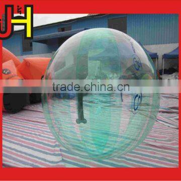 TOP Quality Waterproof PVC/TPU Transparent Water Walking Balls with German T-zip