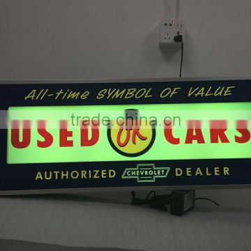 Aluminium vacuum Forming Light Box advertising light box sign