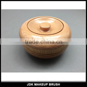 Original Wooden Shaving bowl Shaving Soap Bowl Shave Wooden Bowl with Lid