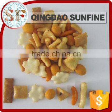 Kosher certificate crispy and popular organic bulk rice cracker