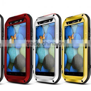 LOVE MEI Powerful Case Metal Aluminium+Gorilla Glass+ Silicon Hybrid Case for BBK VIVO XSHOT WATER PRPOOF CASE photo-6