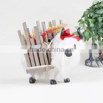 Unstuffed Animatronic Walking Plush Animal Toys Yak