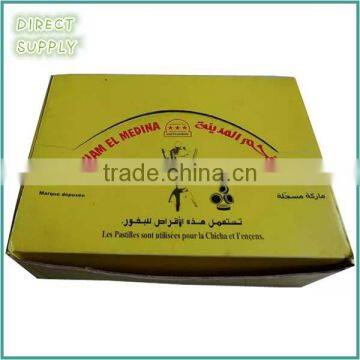 manufacturing round hookah charcoal for smoking