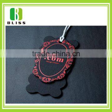 Custom printing various design china hang tags jeans