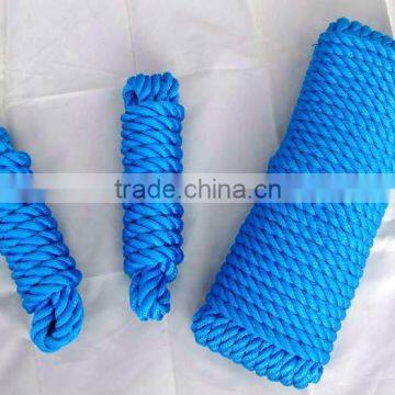 blue packing rope Polyester and Polypropylene Rope for marine