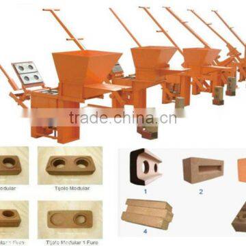 Clay Solid Interlocking Block/brick Making Machine, Manual Interlocking Brick Making Machine,qmr2-40 Manual Brick Making Machine photo-5