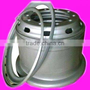 paint silver truck steel wheel rim