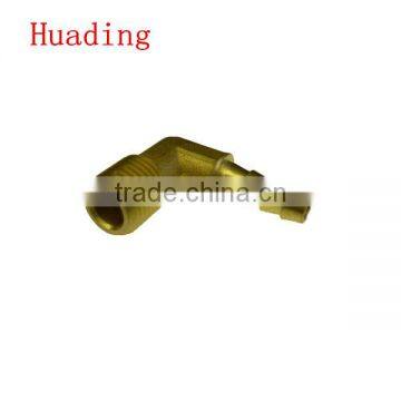 L type copper fitting ,male thread to hose bard connector