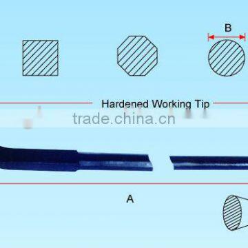 Warehouse or Loading bar Octagonal and Round shank Crow bar