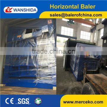 China Manufacturer Horizontal Waste Paper PET Bottom and Plastic Film Baler for Sale photo-5