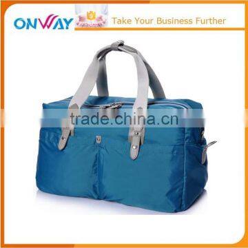 Men women nylon large travel luggage duffle gym bags one day travel bag