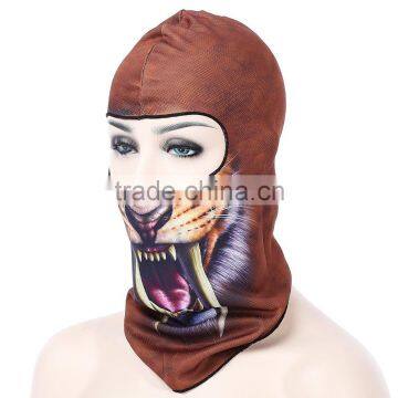 Outdoor Sports Cycling 3D Animal Pattern Full Face Mask Protective Hat For Cycling Mountain Climbing photo-2