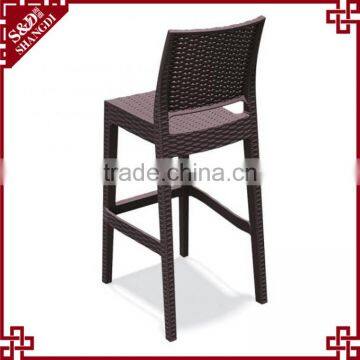 Wholesale Bar Furniture Stackable Wicker Woven Used Commercial Bar Stools photo-4