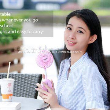 Handheld Mini Cartoon Style USB Folding Fan for Girls In Summer photo-5