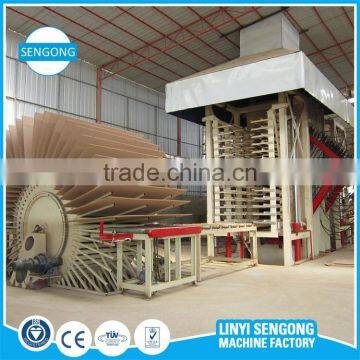 China Supplier Cotton Stem Particle Board Production Line