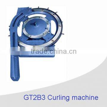 GT2B3 Curling Machine For Tin Can Lid Making Machine