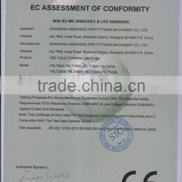 Stainless Steel Tee Cold Forming Machine photo-6