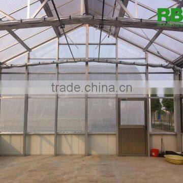 Aluminum Greenhouse With PC or Glass Covering photo-2