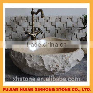 Unique Design Hand Carved Marble Stone Basin photo-3