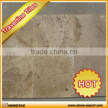 chiseled unfilled travertine