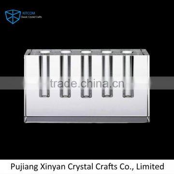 Factory Sale Unique Design Crystal Metal Candle Holder Fast Delivery photo-5