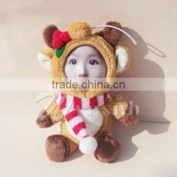 Fashion 3D Face Plush Doll