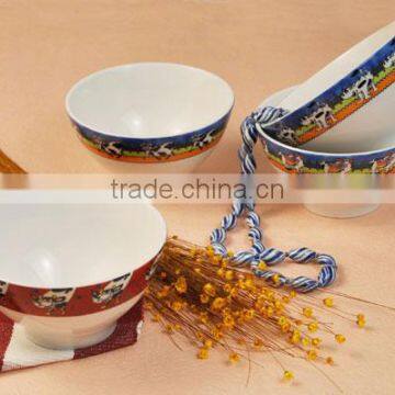 New Bone China Bowl Porcelain Soup Bowl Ceramic Rice Bowl photo-2