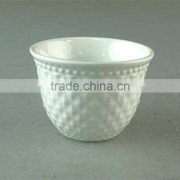 New Printing Design White Ceramic Tea Cup In Stock, 6 Pcs Packing Gift Box ,Ceramic Cup For Wholesale