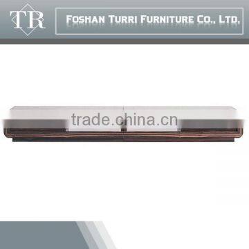 Modern Nature Marble/travertine on Top Wooden TV Stand photo-5