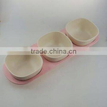 Bamboo Fiber Snacks Tray photo-5