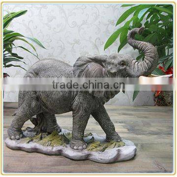 Customized Garden Animal Mascot Resin Elephant Statues for Sale photo-3