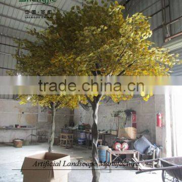 artificial gingko tree for decoration,fake gingko tree
