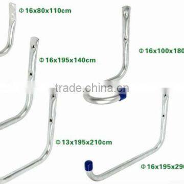 HIGH QUALITY Wall Coat Hat Hooks Hardware S Meat Hook Slatwall Display Hook SWIVEL HOOK photo-2