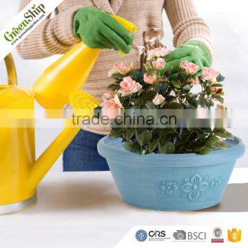 Colorful Round Not Coated Finishing Flower Pot photo-5